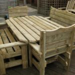 Wooden Garden Furniture Set