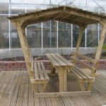 Sheltered Wooden Garden Furniture - Image 2