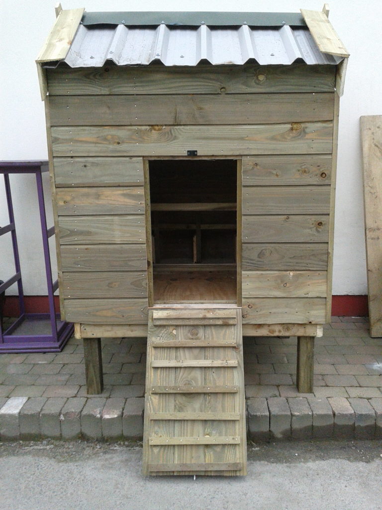 Hen house M. Doherty Timber Products