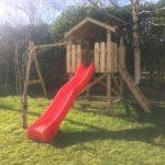 Play Tower with slide and swings