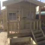 Wooden Outdoor Playhouse