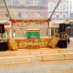 Pop-up stages