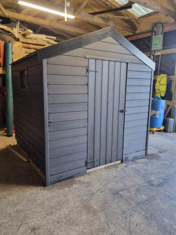M Doherty timber composite garden shed 2